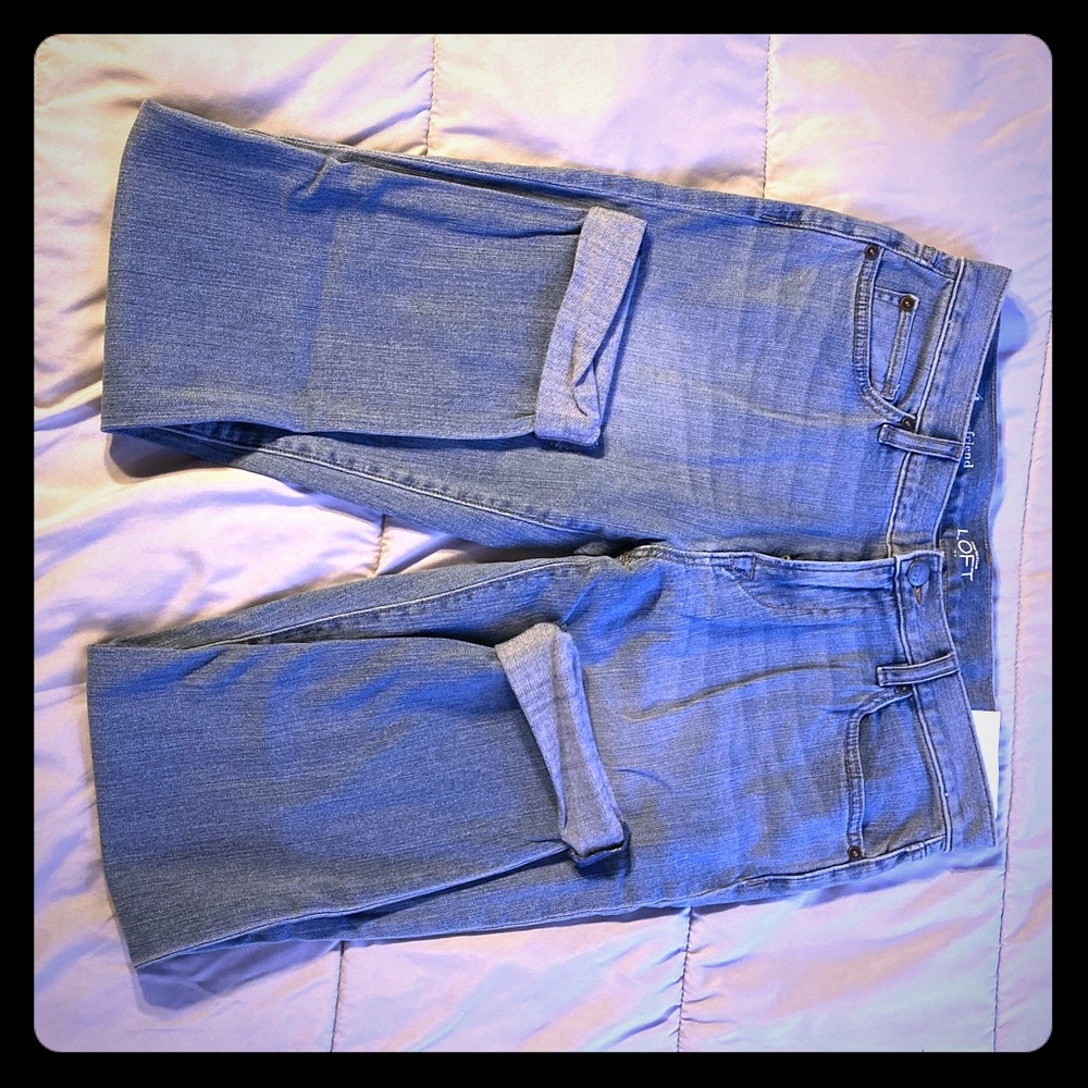New Loft boyfriend fit jeans. Size 4